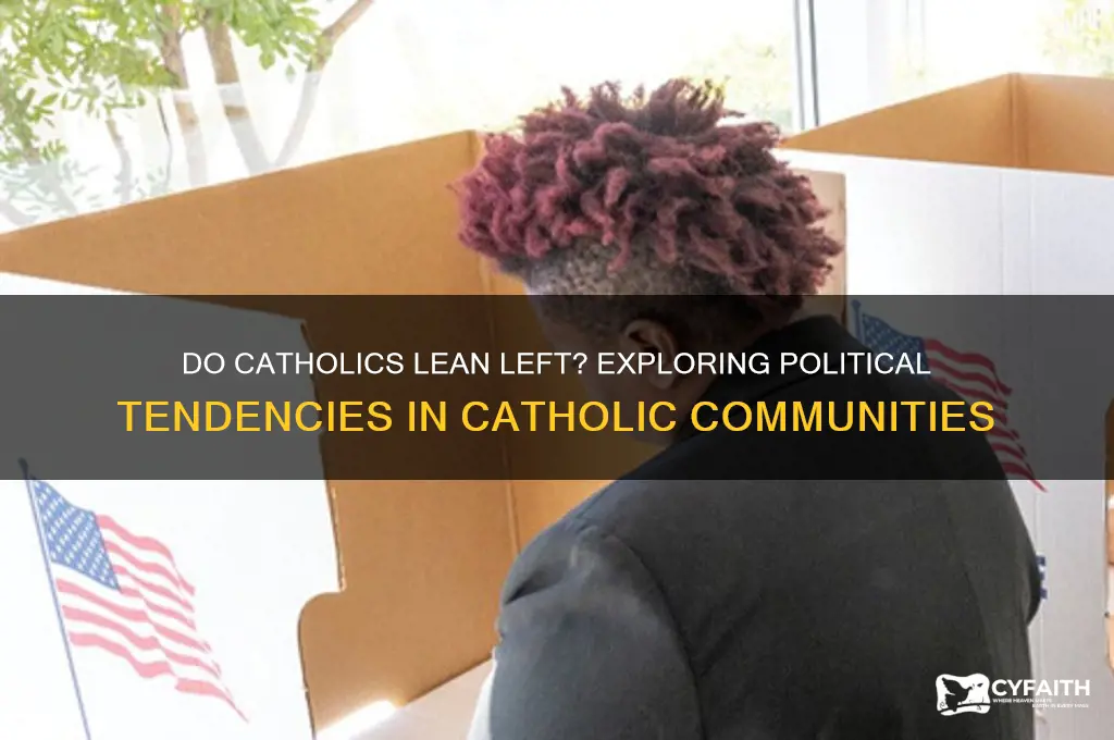 do catholics lean left