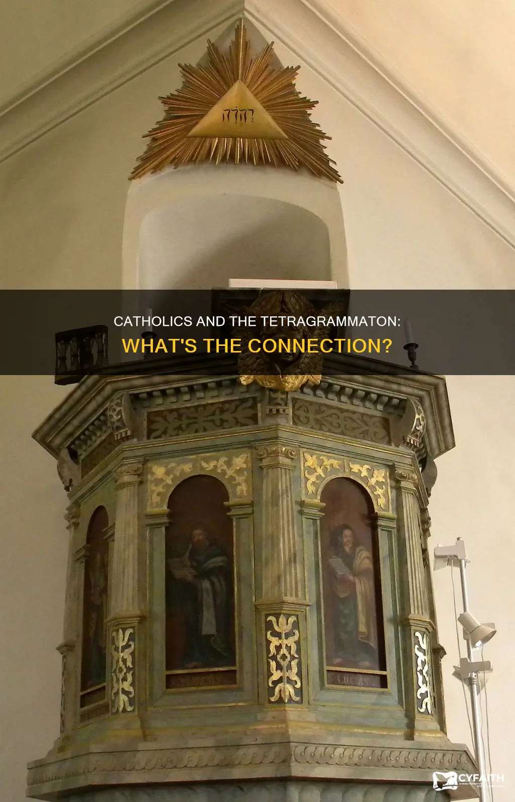 do catholics learn about the tetragrammaton
