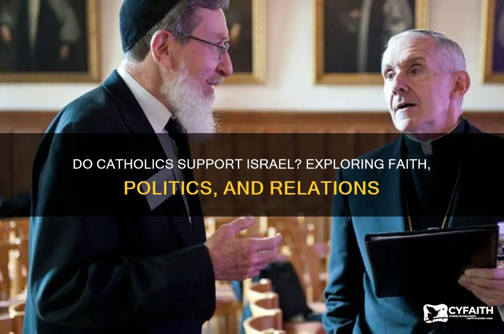 do catholics like israel