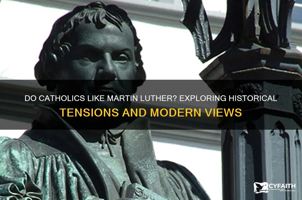 do catholics like martin luther