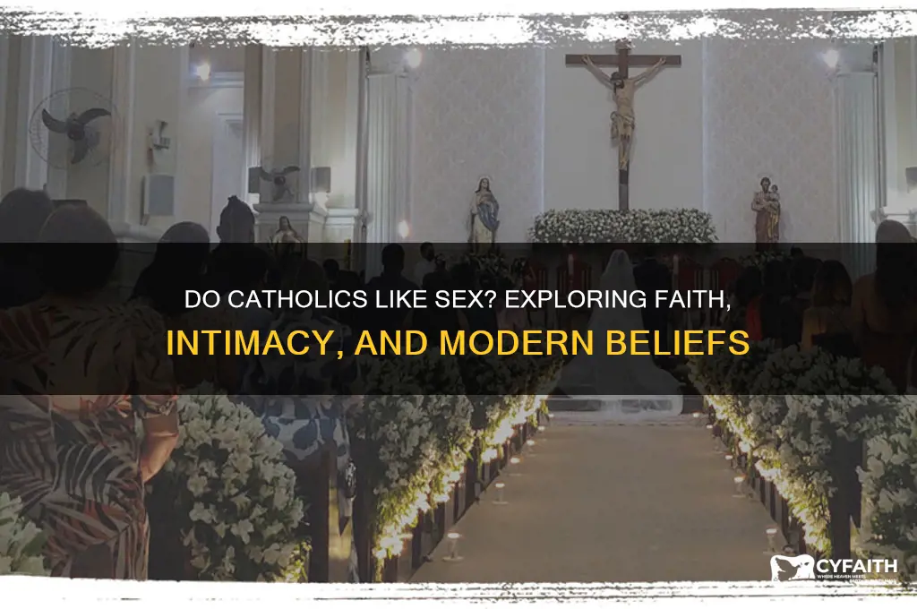 do catholics like sex