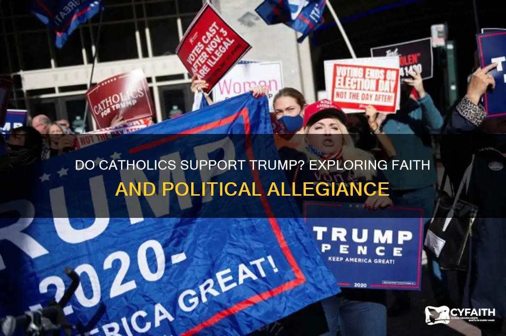 do catholics like trump