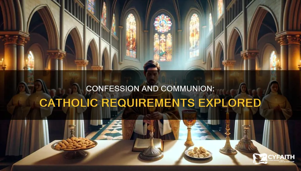 do catholics need confession for communion