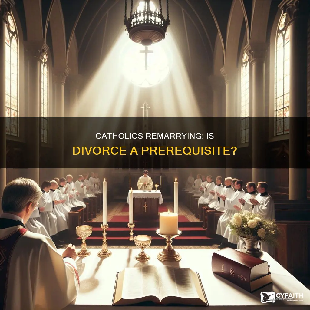 do catholics need divorce to remarry