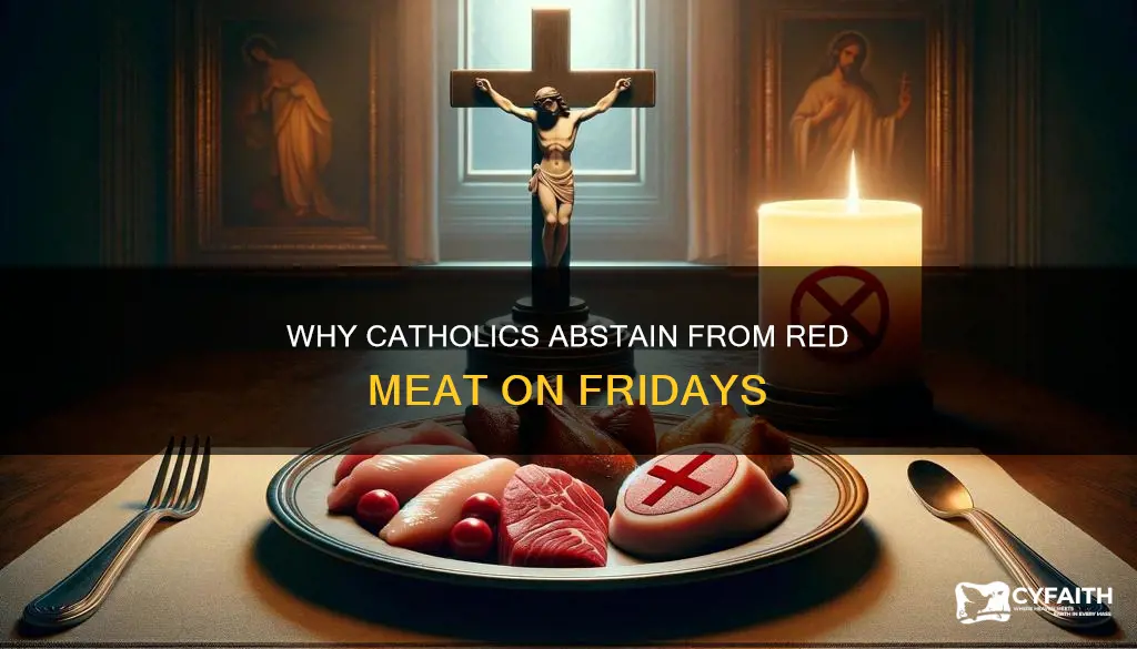 do catholics not eat red meat on fridays