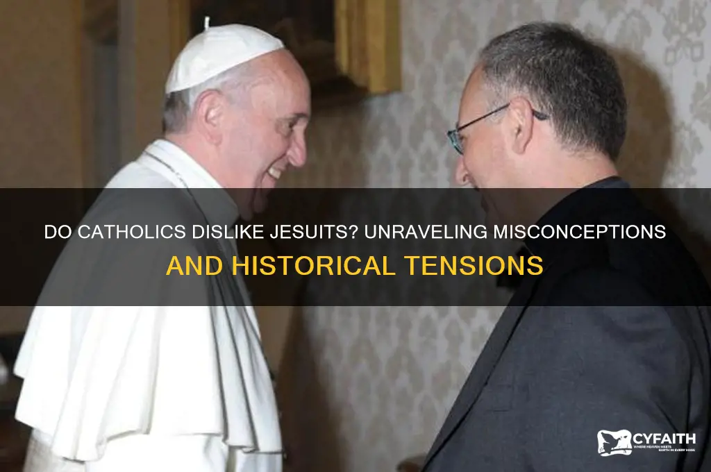 do catholics not like jesuits