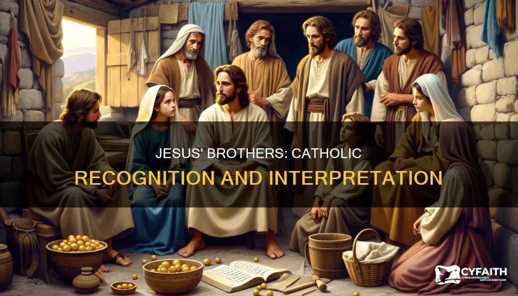 do catholics not recognize jesus brothers