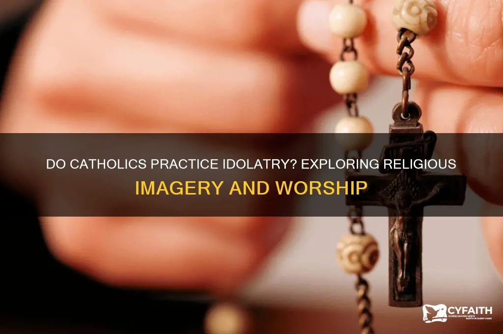 do catholics practice idolatry