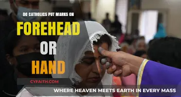 Ash Wednesday: Catholics Mark Foreheads or Palms