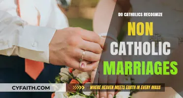 Catholics and Non-Catholic Marriages: Are They Recognized?