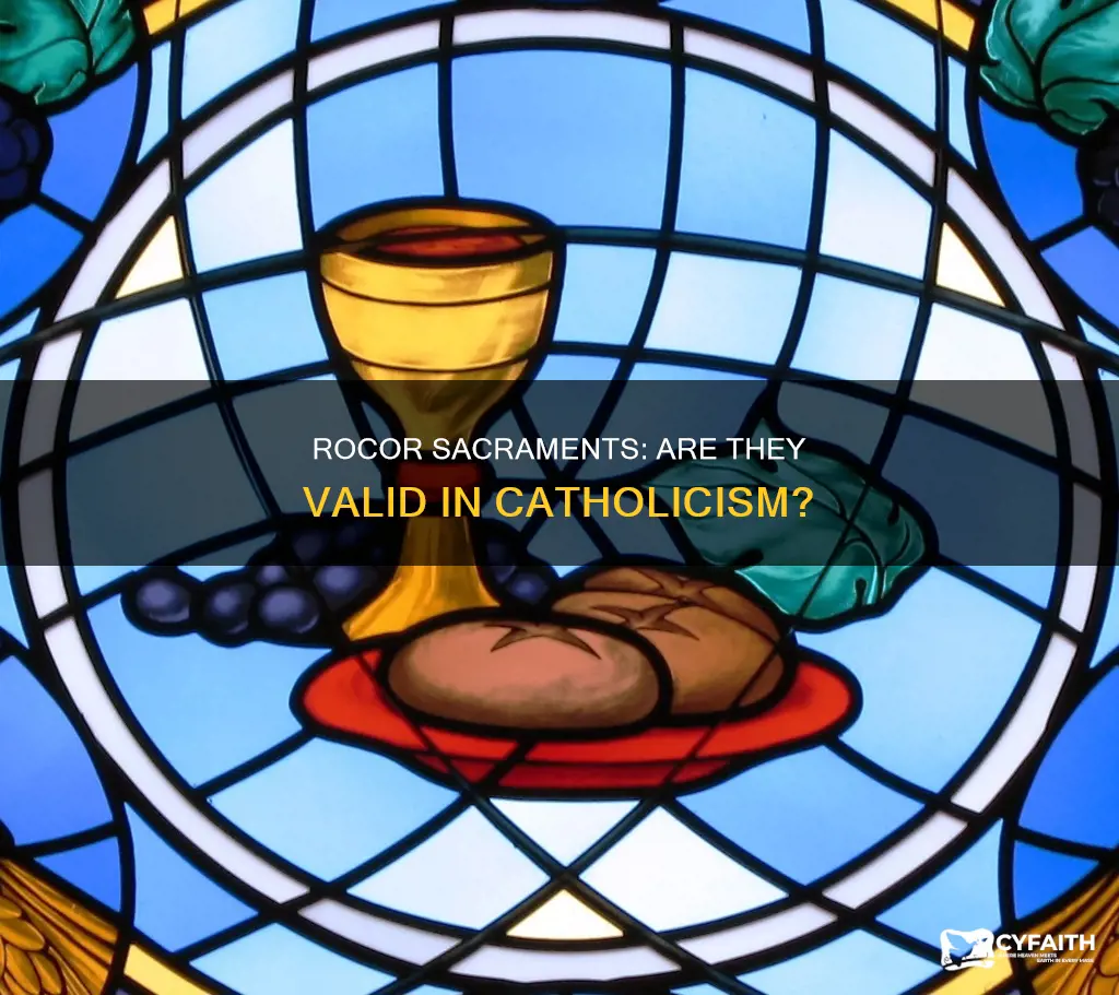 do catholics recognize validity of rocor sacraments
