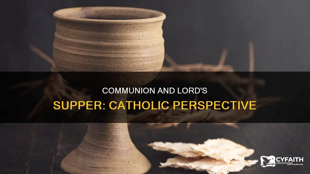do catholics refer to communion as lords supper
