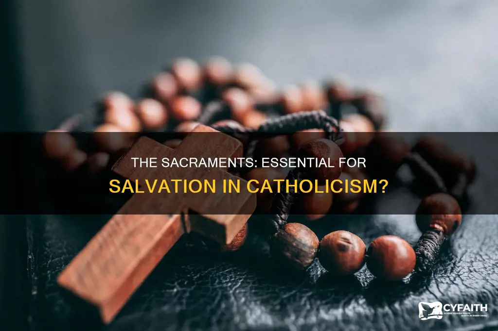 do catholics require sacraments to be saved