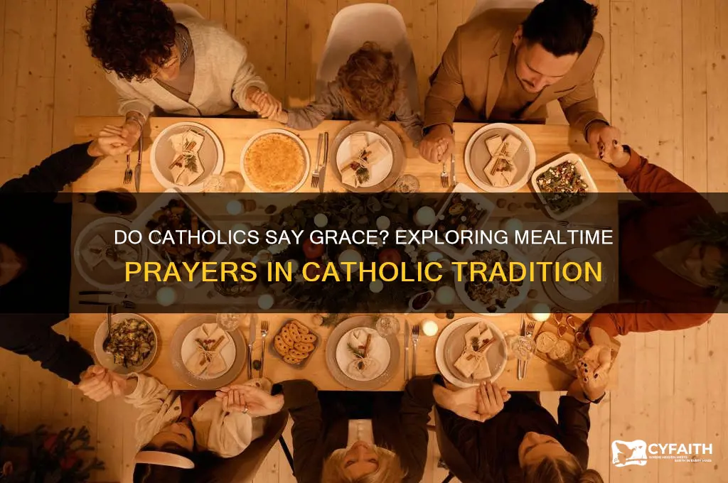 do catholics say grace