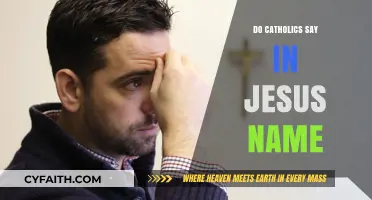 Jesus' Name: Catholic Prayer Explained