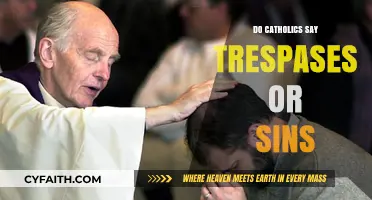 Catholics and Forgiveness: "Trespasses" vs. "Sins