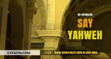 Do Catholics Say Yahweh? Exploring Sacred Names in Catholic Tradition