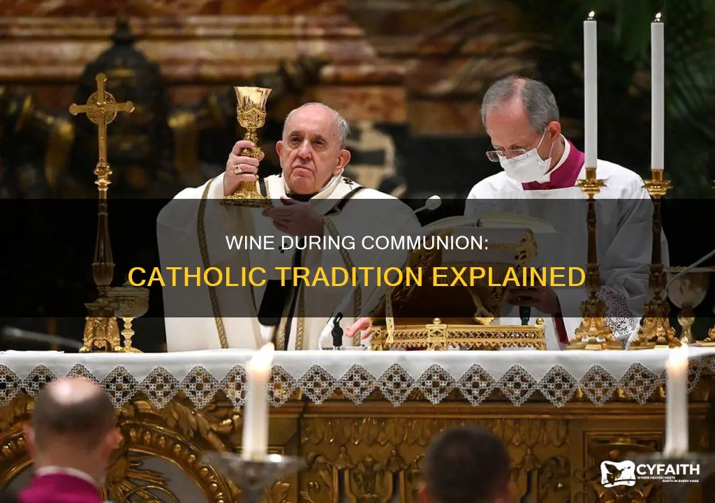 do catholics serve wine to parishoners diring communion