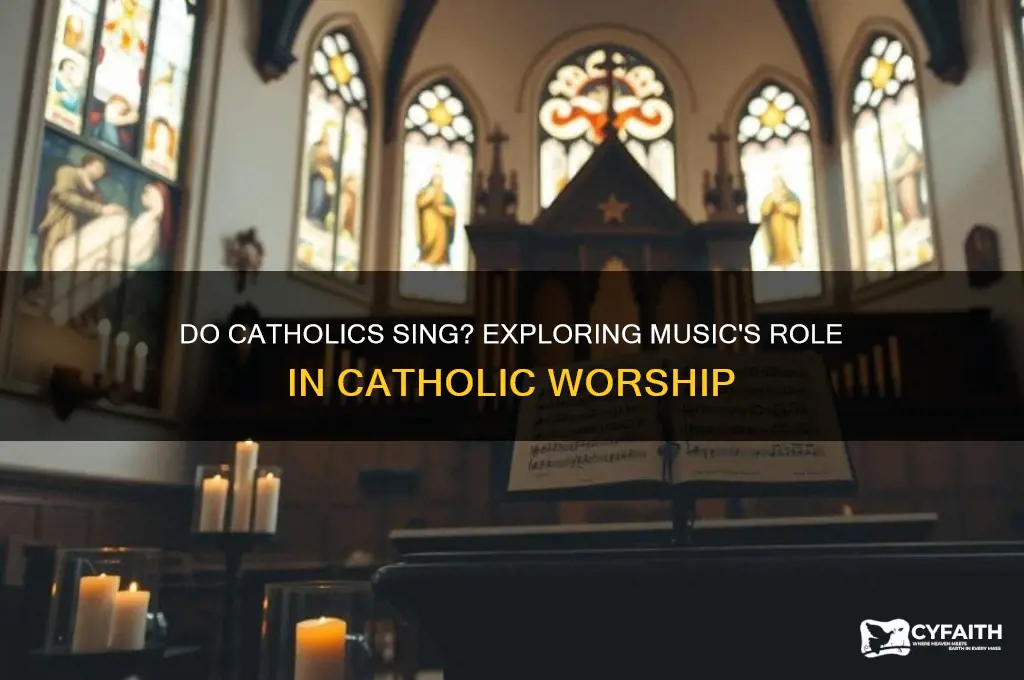 do catholics sing