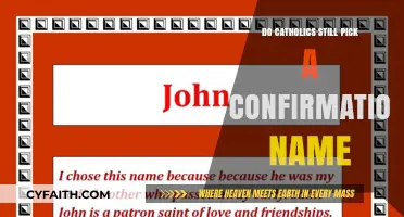 Choosing a Confirmation Name: Catholic Tradition Explained