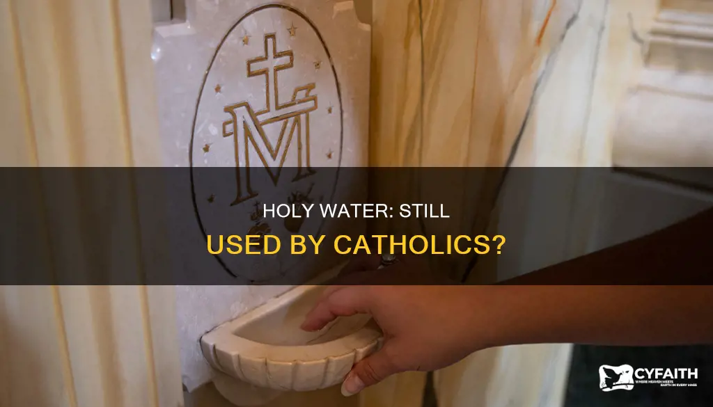 do catholics still use holy water