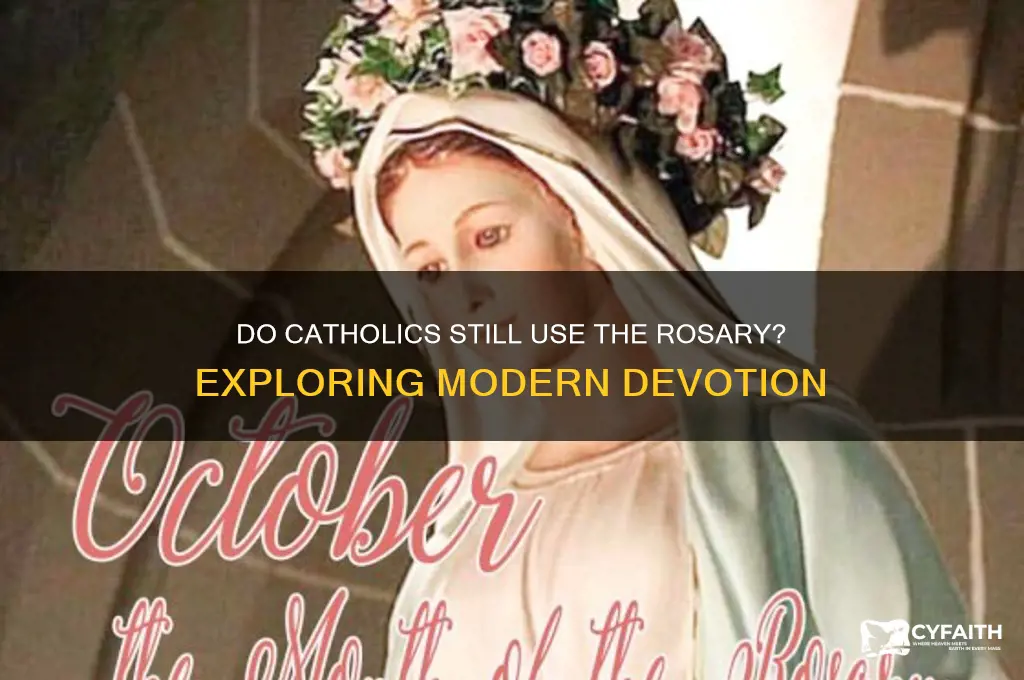 do catholics still use rosary
