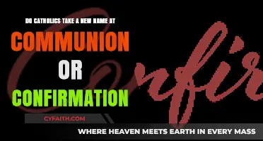 Communion or Confirmation: When Do Catholics Choose a New Name?