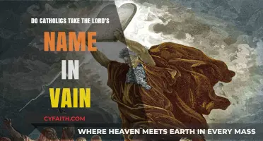 Taking God's Name in Vain: Catholic Perspectives on the Third Commandment