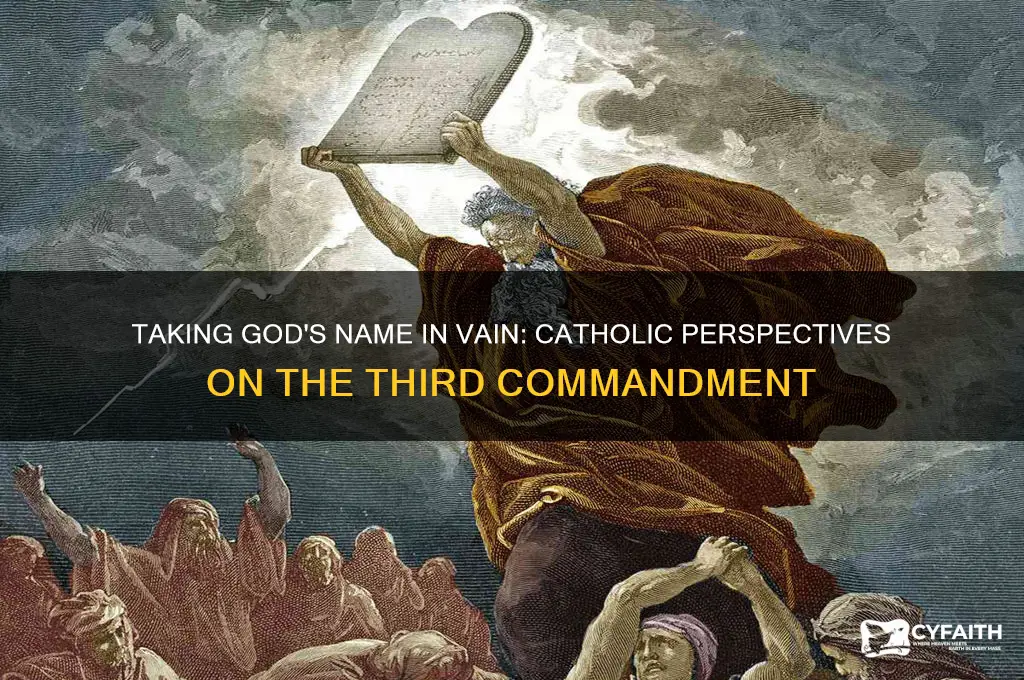 do catholics take the lord