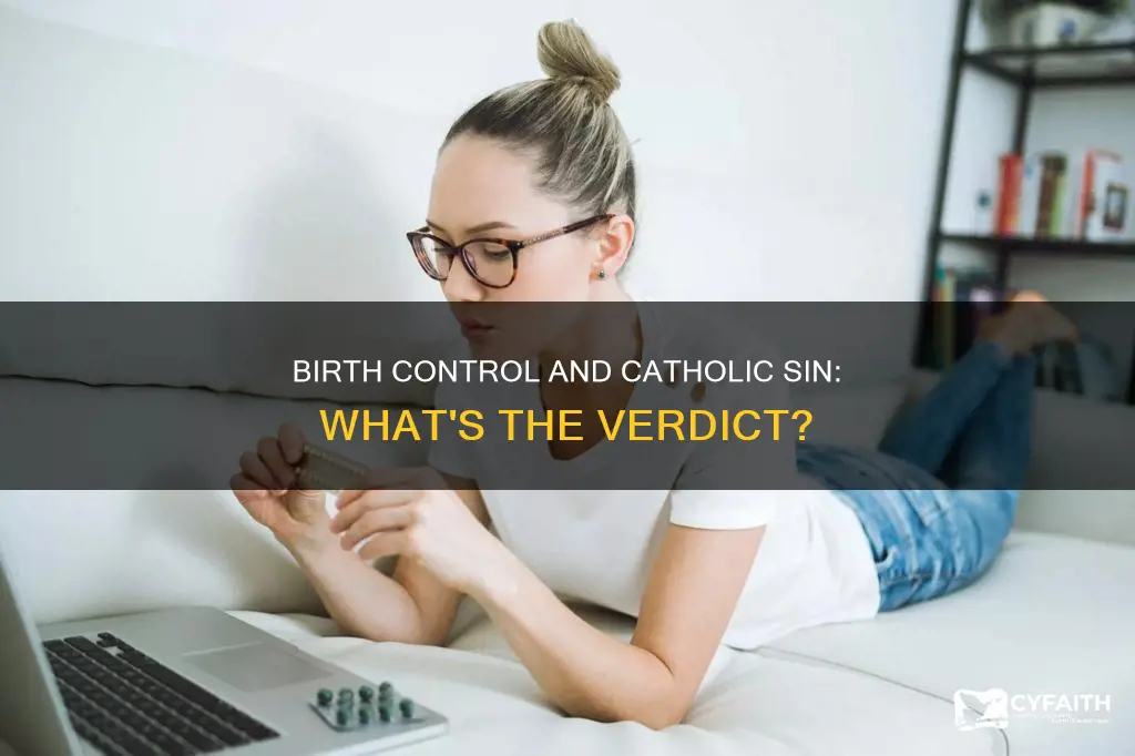 do catholics think birth control is a sin