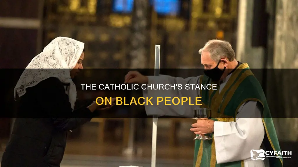 do catholics think black people are cursed