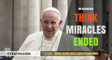 Did Catholic Miracles Cease? Exploring Modern Beliefs and Perspectives