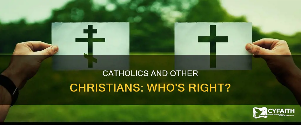 do catholics think they are the only christians