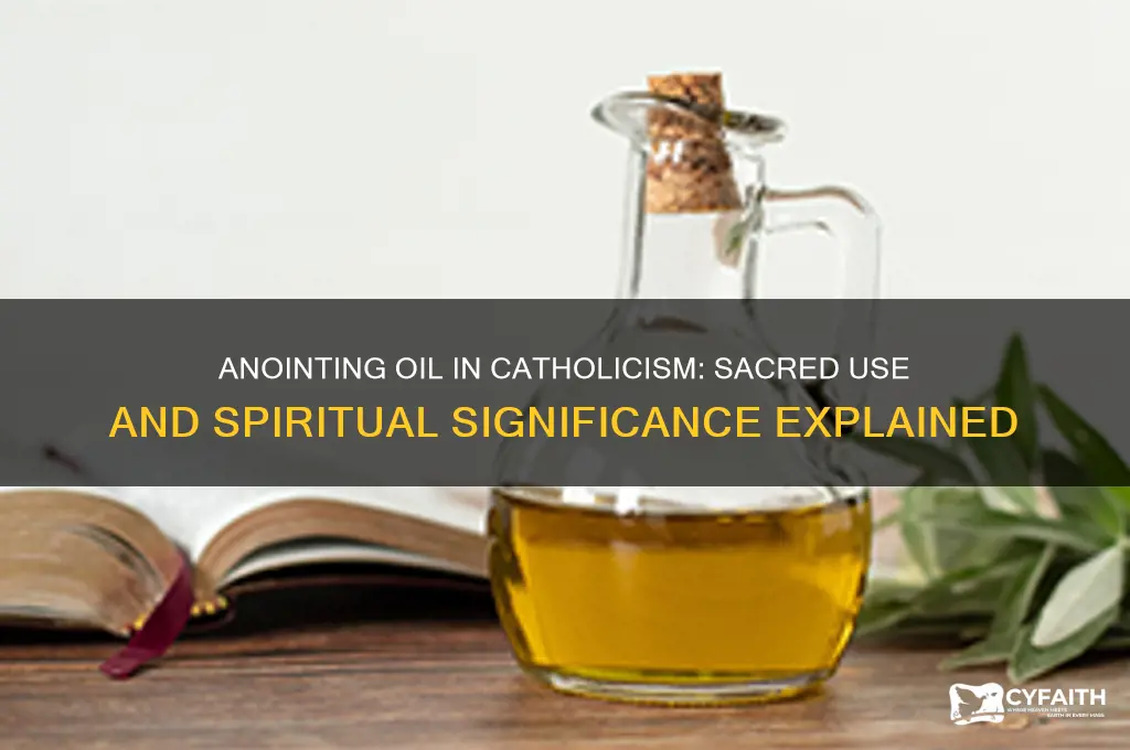 do catholics use anointing oil
