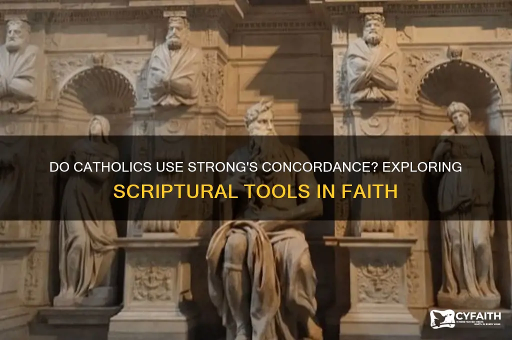 do catholics use strongs concordance