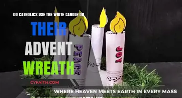 White Candle in Catholic Advent Wreaths: Meaning and Tradition Explained