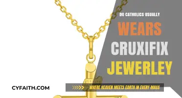 Why Catholics Wear Crucifix Jewelry