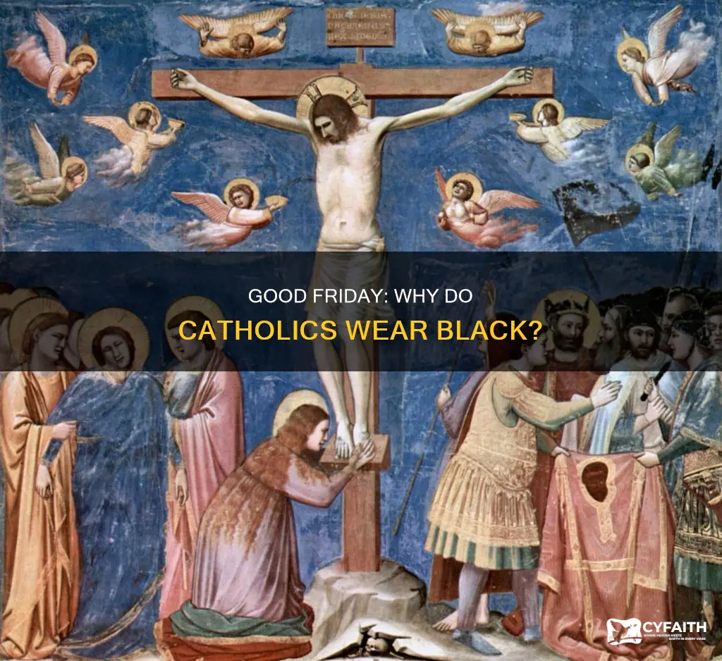 do catholics wear black on good friday