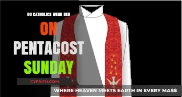 Why Do Catholics Wear Red on Pentecost Sunday?