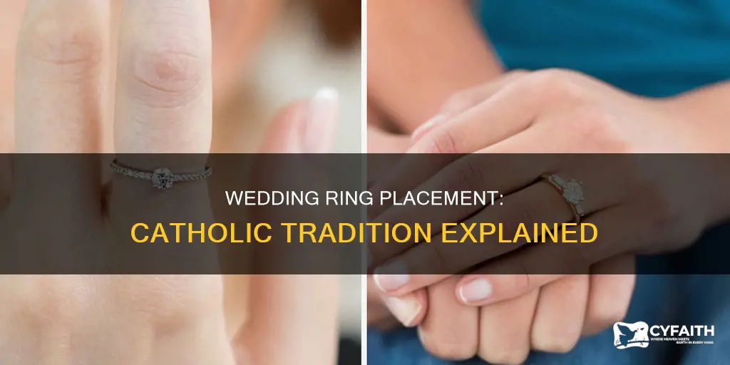 do catholics wear wedding ring on right hand