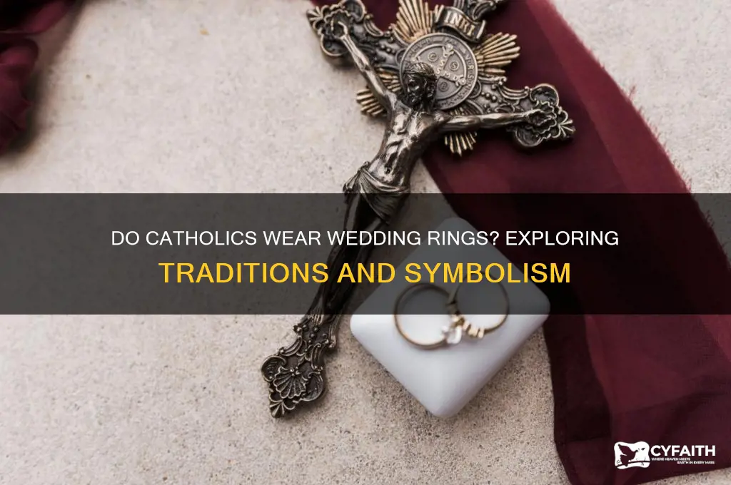 do catholics wear wedding rings