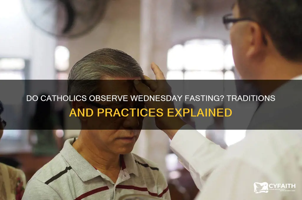 do catholics wednesday