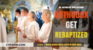 The Catholic-Orthodox Rebaptism Question