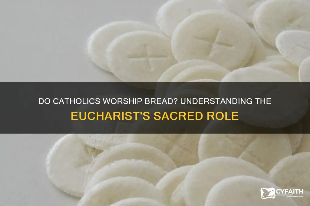 do catholics worship bread
