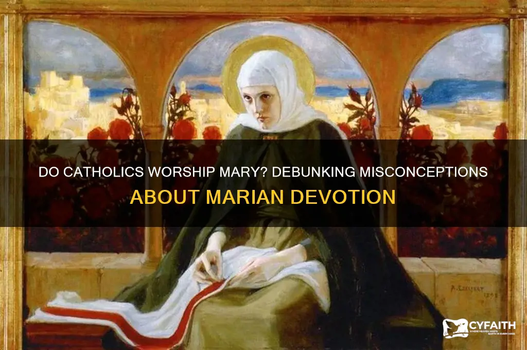 do catholics worship marry