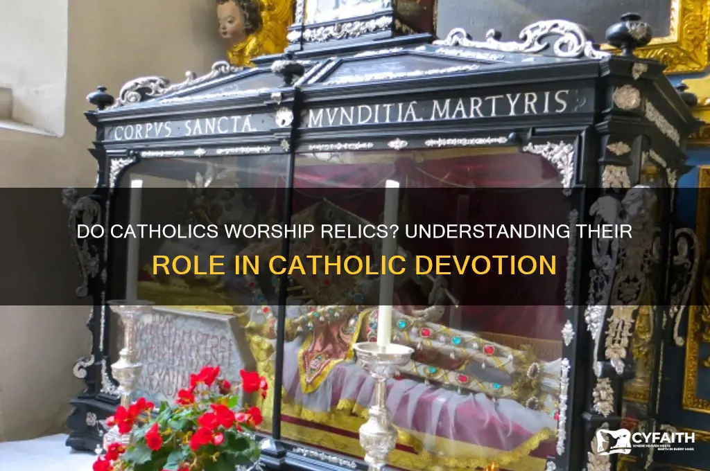 do catholics worship relics