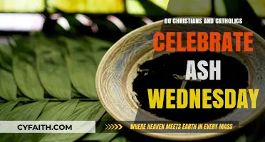 Christians and Catholics: Ash Wednesday Observance