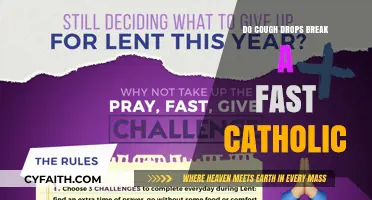Cough Drops: Breaking a Catholic Fast?