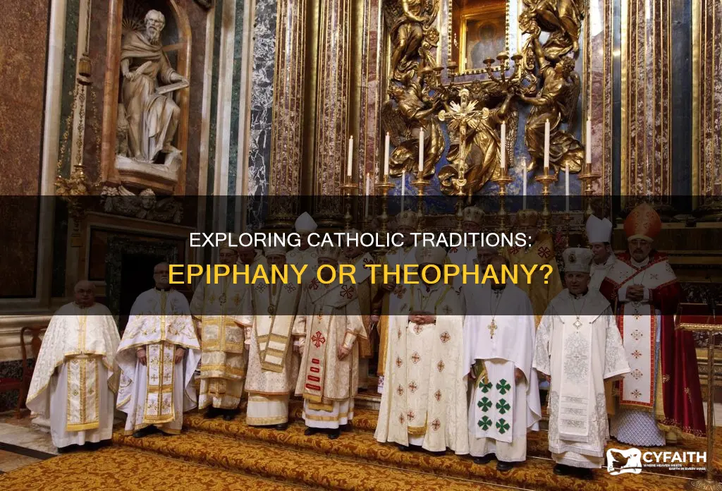 do eastern catholics celebrate epiphany or theophany
