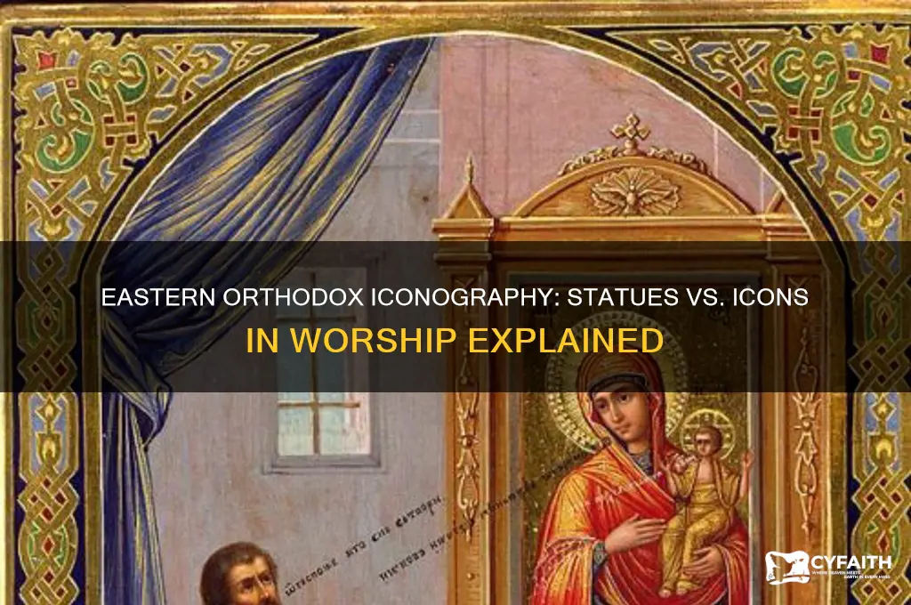 do eastern orthodox have statues
